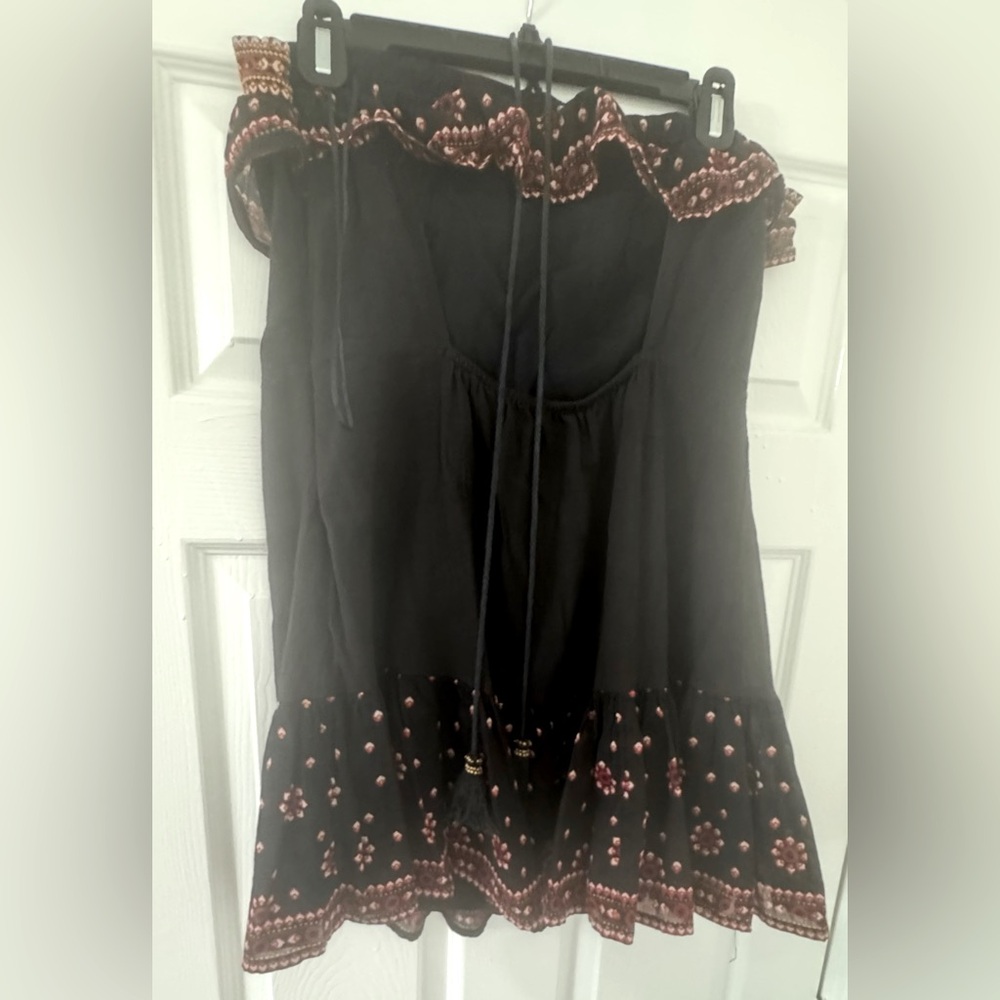 Urban Outfitters Black and Red Mini Dress